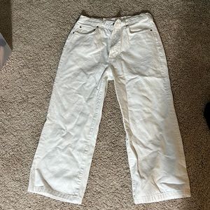 Denim forum Farrah wide leg (30, white)